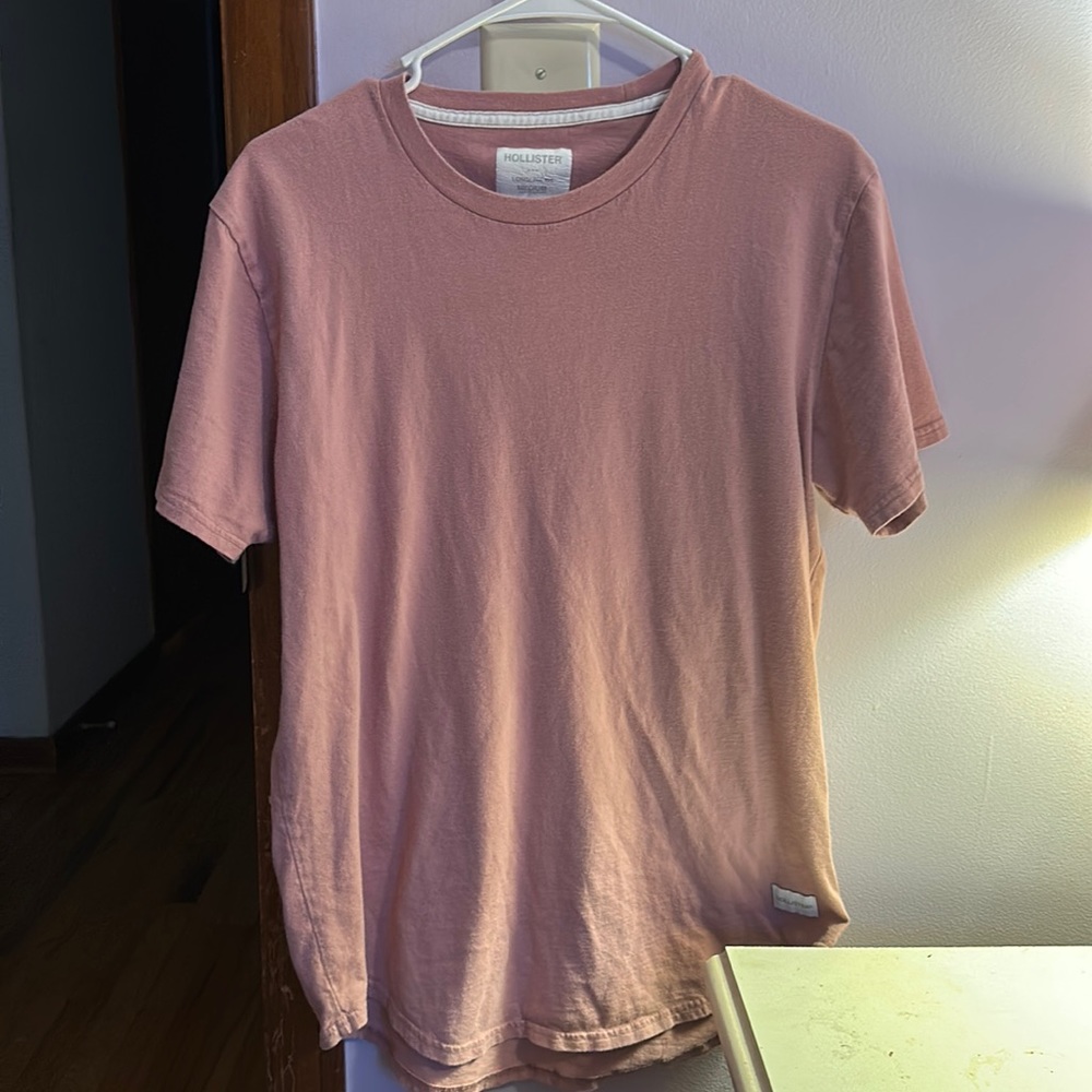 Hollister Curved Hem Tee Shirt